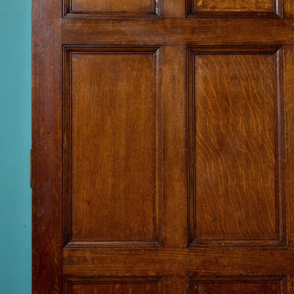 Reclaimed 9 Panel Antique Oak Door