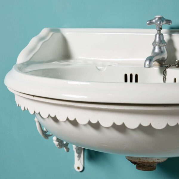 Antique Sink with One Tap & Wall Bracket