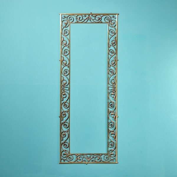 Decorative Antique Cast Bronze Frame