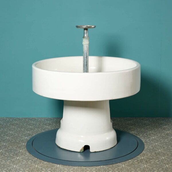 Large Royal Doulton Freestanding Round Sink