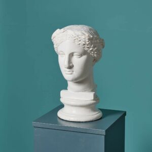 D. Brucciani (1815 – 1880) Antique Plaster Bust of Venus