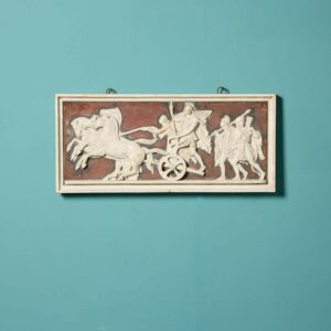 Neoclassical Style Antique Terracotta Plaque