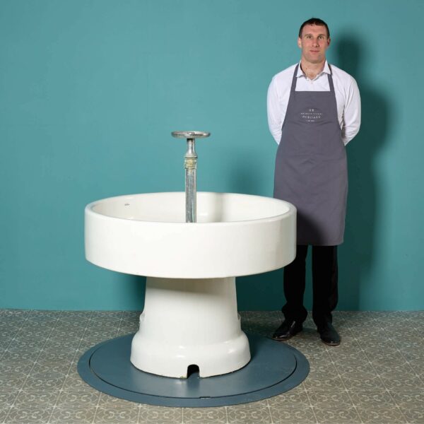 Large Royal Doulton Freestanding Round Sink