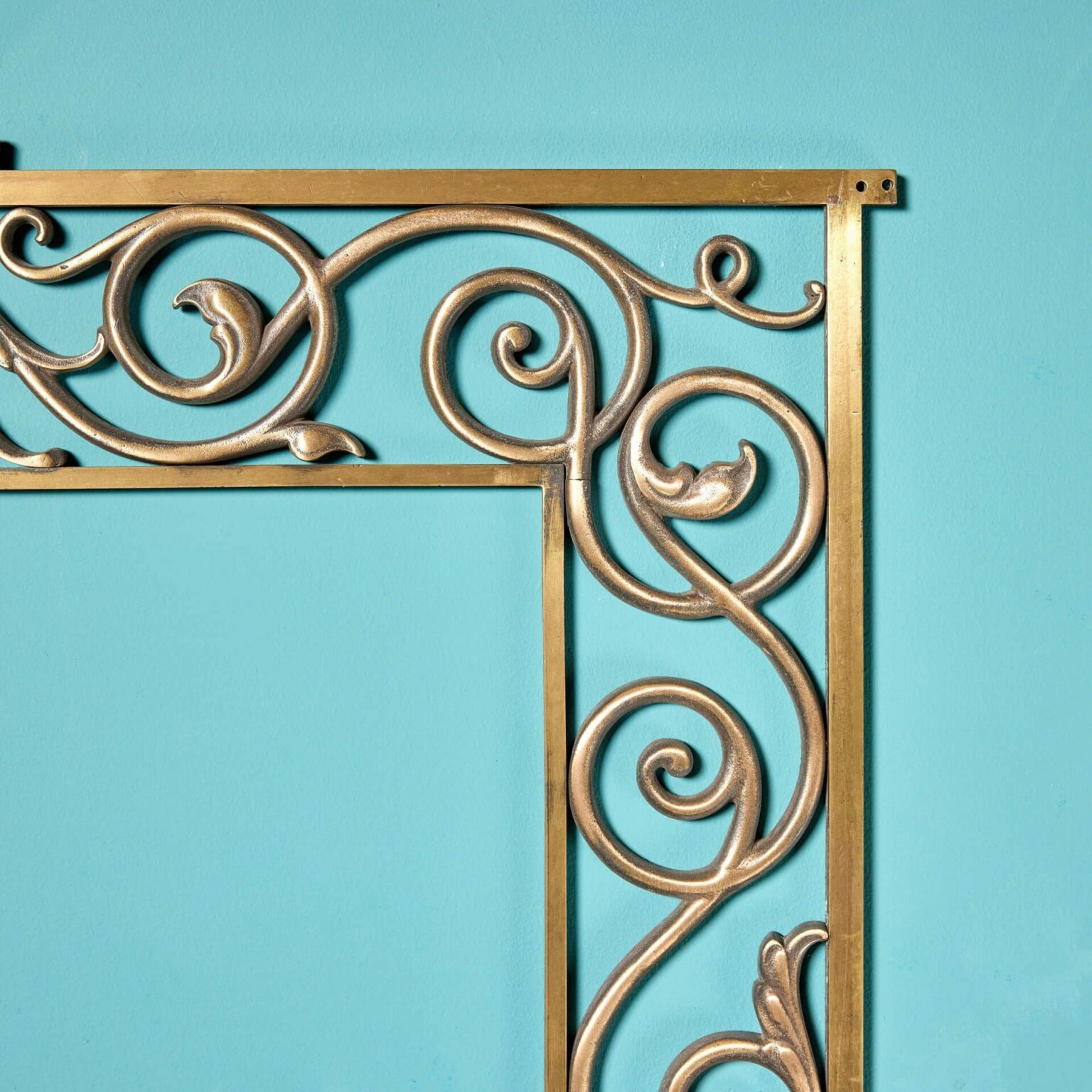 Decorative Antique Cast Bronze Frame - UK Architectural Heritage