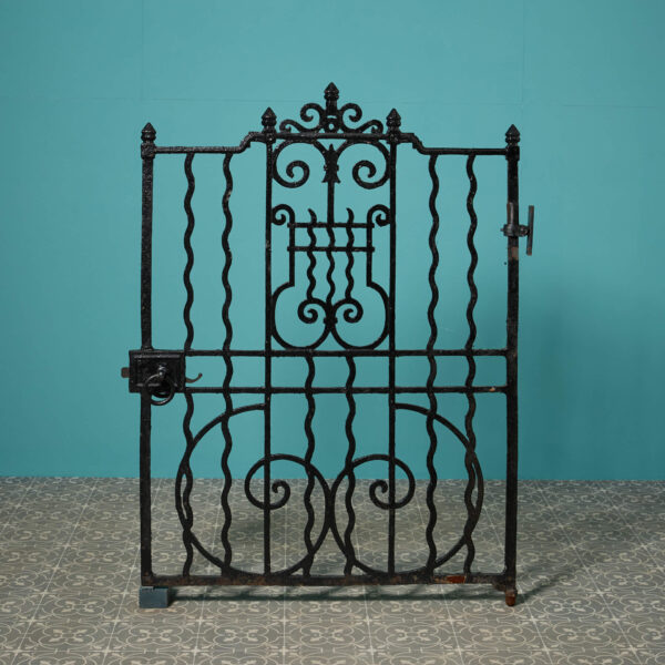 Antique Cast Iron Pedestrian Gate