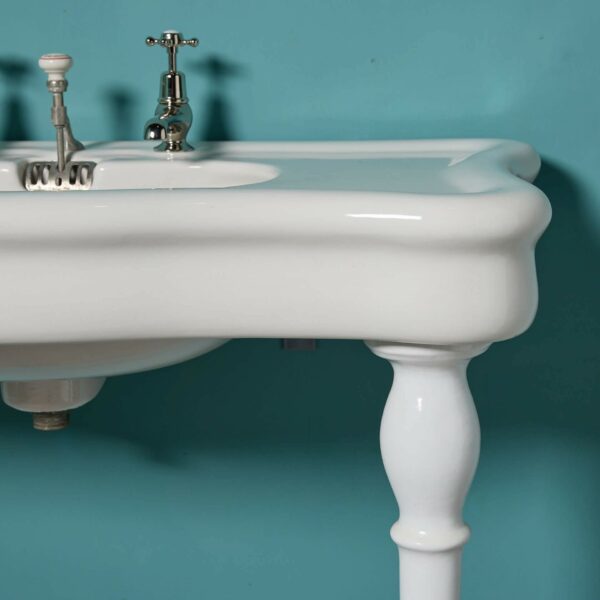 Antique French Jacob Delafon Sink on Legs