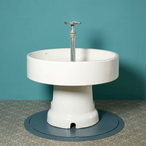 Large Royal Doulton Freestanding Round Sink