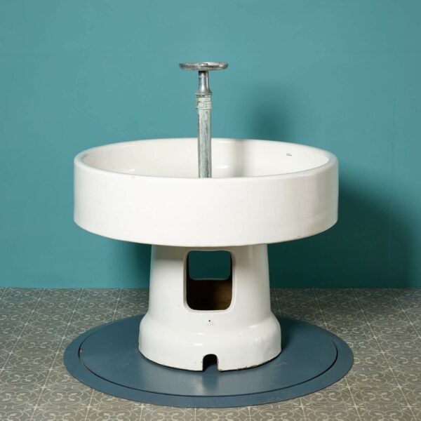 Large Royal Doulton Freestanding Round Sink