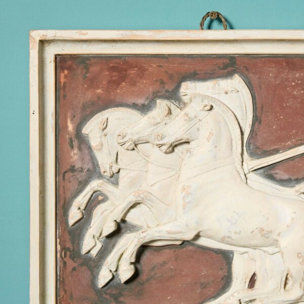 Neoclassical Style Antique Terracotta Plaque