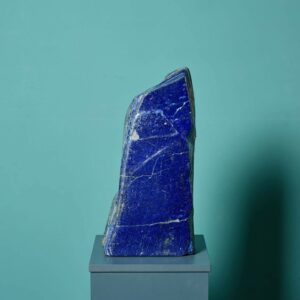 Large Freestanding Polished Lapis Lazuli Freeform