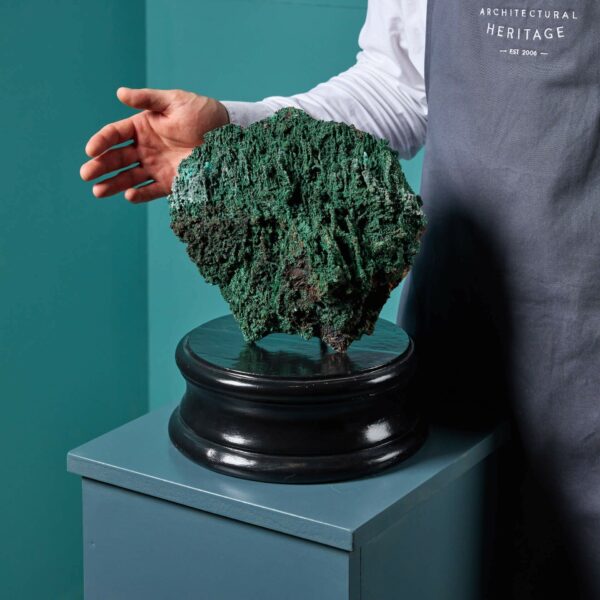 Large Natural Skeletal Malachite Specimen