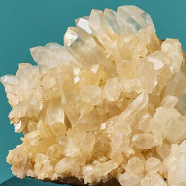 Natural Honey Quartz Crystal Specimen