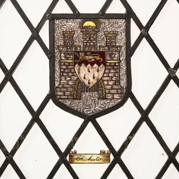 ‘Chichester’ Antique Stained Glass Window