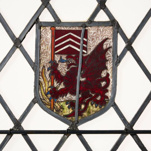 ‘Cardiff’ Antique Stained Glass Window