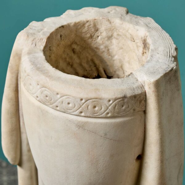 Antique 18th Century Neoclassical Marble Urn