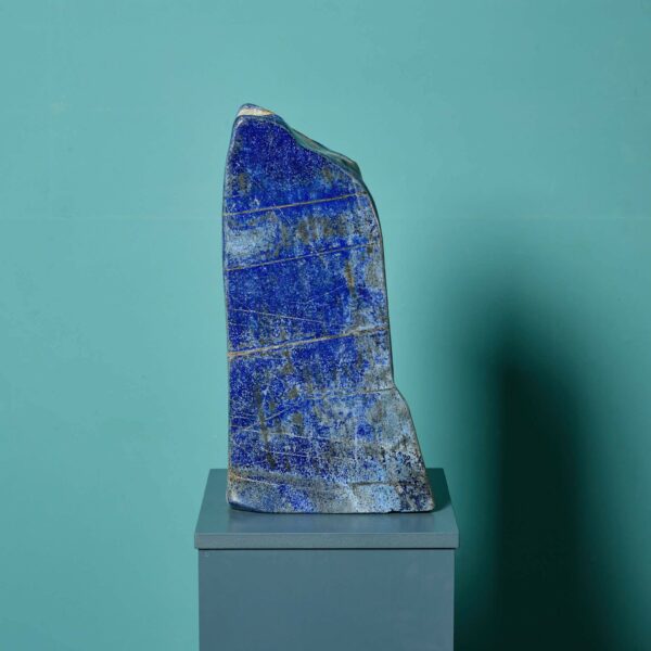 Large Freestanding Polished Lapis Lazuli Freeform