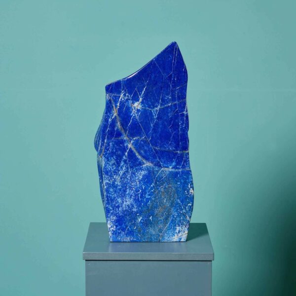 Freestanding Polished Lapis Lazuli Freeform