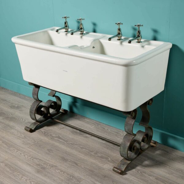 Large Antique Twyfords Twin Belfast Sink