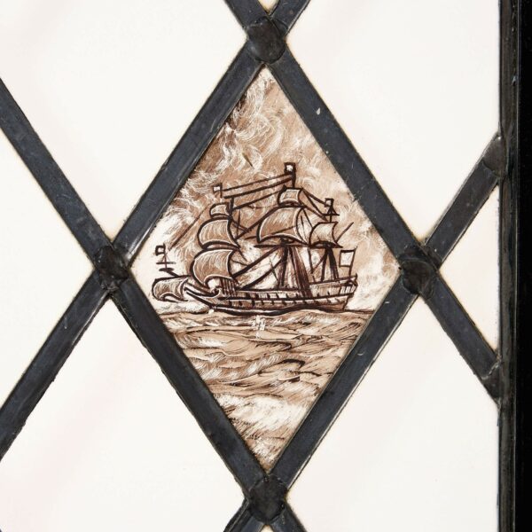 ‘Chatham’ Antique Stained Glass Window