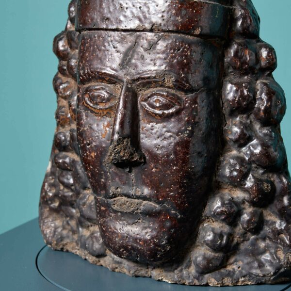 17th Century Stoneware Bust of James II