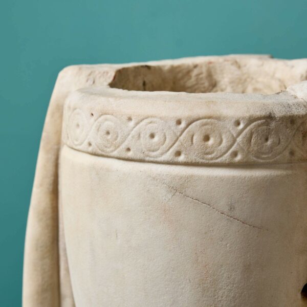 Antique 18th Century Neoclassical Marble Urn