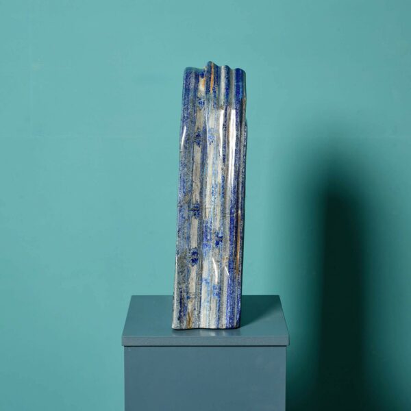 Large Freestanding Polished Lapis Lazuli Freeform