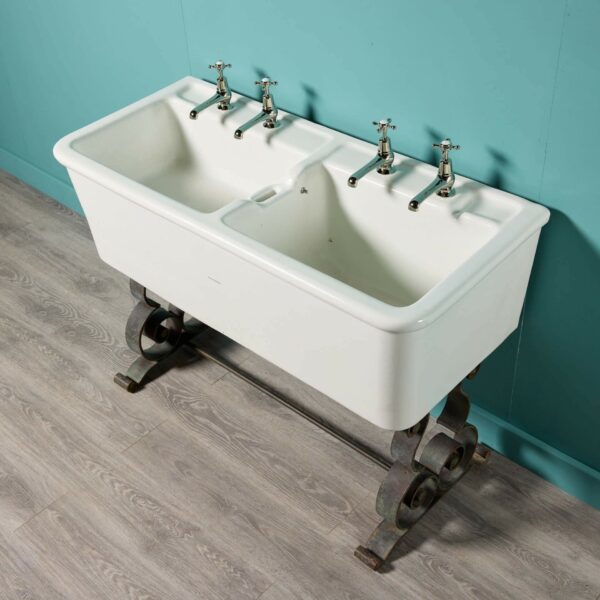 Large Antique Twyfords Twin Belfast Sink