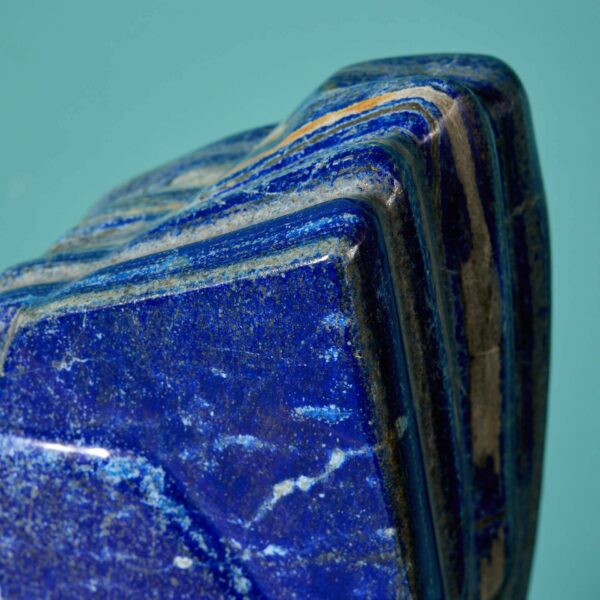 Large Freestanding Polished Lapis Lazuli Freeform