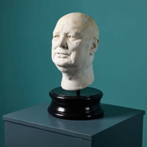 Plaster Bust of Churchill Ex. Tucker Collection