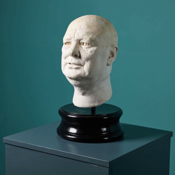 Plaster Bust of Churchill Ex. Tucker Collection