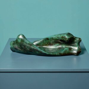 Marzia Colonna Bronze Twisted Torso Sculpture