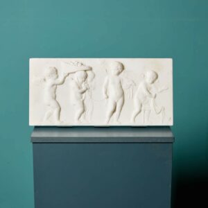 18th Century Neoclassical Statuary Marble Tablet