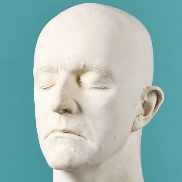 Plaster Life Face Cast of Sam Heller Ex. Tucker Collection