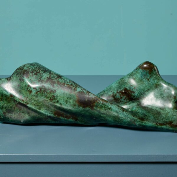 Marzia Colonna Bronze Twisted Torso Sculpture