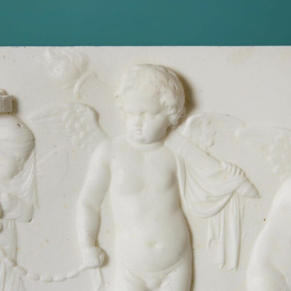 18th Century Neoclassical Statuary Marble Tablet