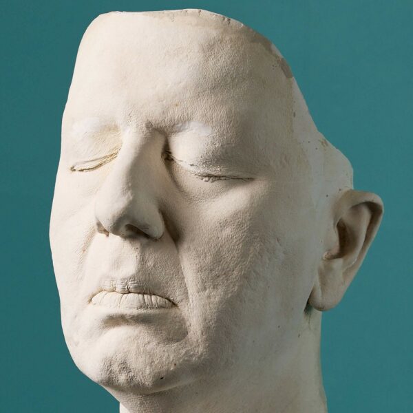 Face Plaster Cast of a Male Ex. Tucker Collection