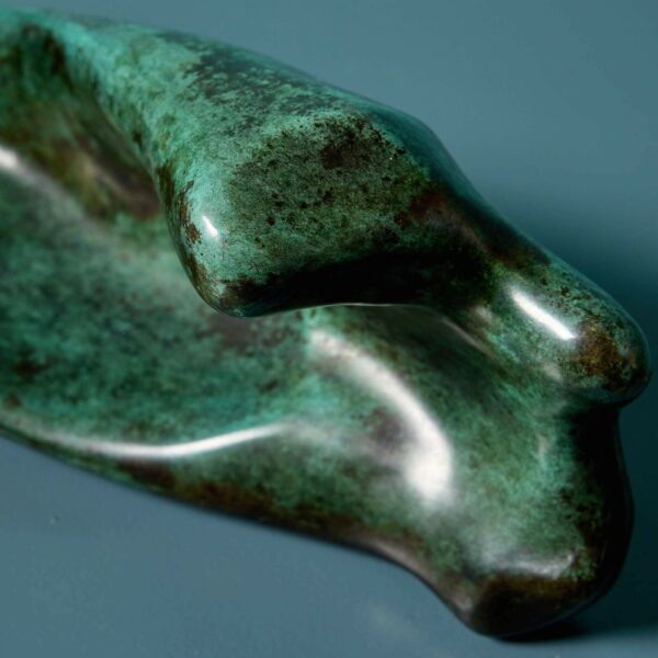 Marzia Colonna Bronze Twisted Torso Sculpture