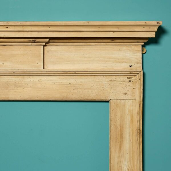 Petite Antique Pine Fireplace