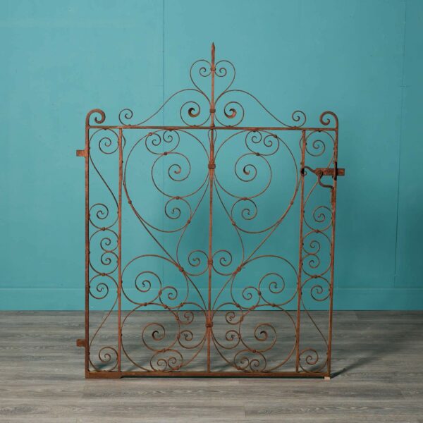 Reclaimed Victorian Style Wrought Iron Garden Gate