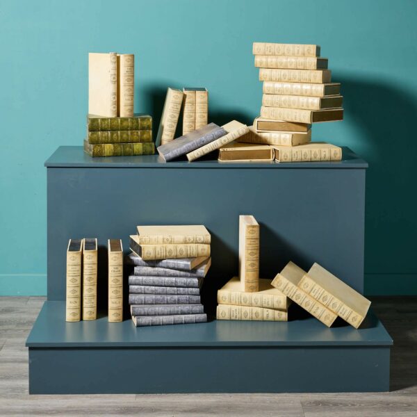 Set of Antique Style Faux Stacked Books