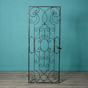 Tall 1920s Wrought Iron Garden Side Gate