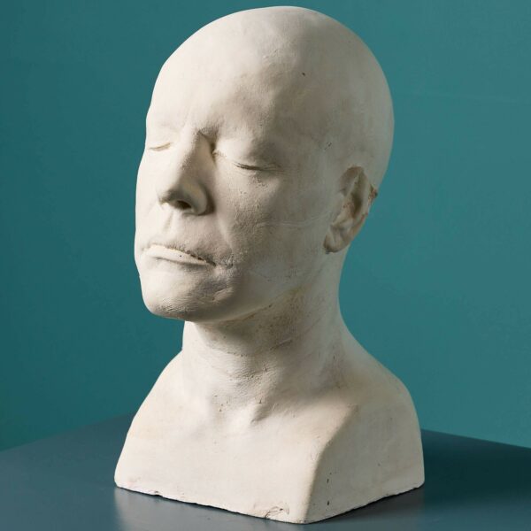 Plaster Cast Bust of a Male Ex. Tucker Collection