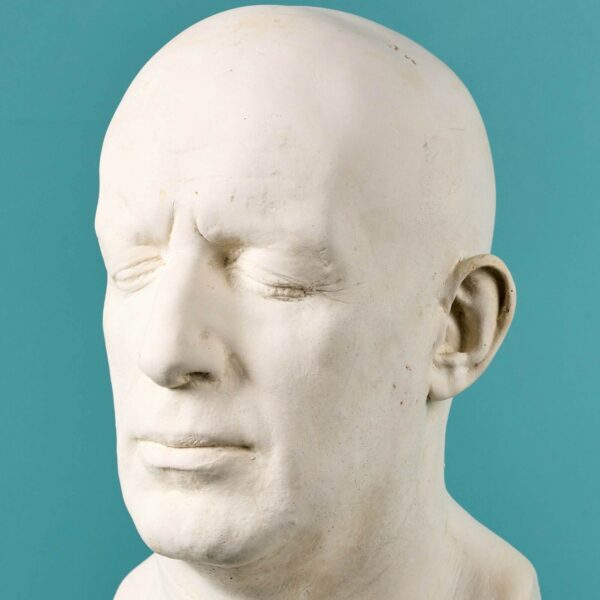 Plaster Cast Bust of a Male Ex. Tucker Collection