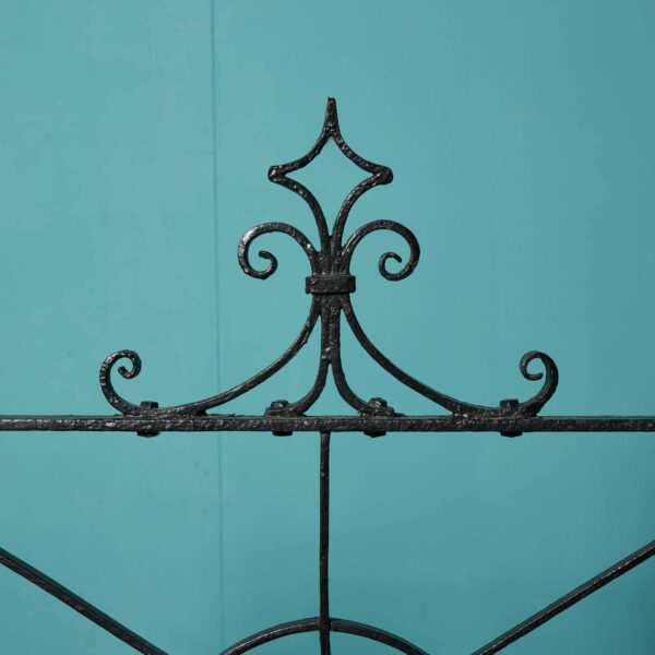 Antique Regency Style Wrought Iron Side Gate