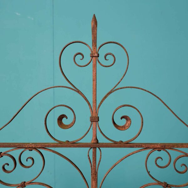 Reclaimed Victorian Style Wrought Iron Garden Gate