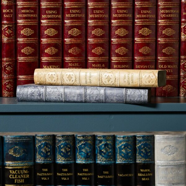 Large Collection of Faux Decorative Books