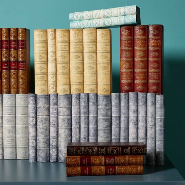 Large Collection of Faux Antique Books