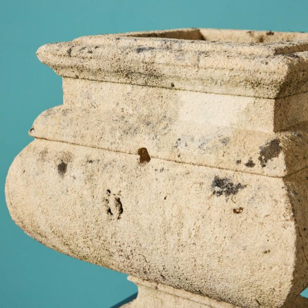 Antique Regency Style Cotswold Limestone Planter