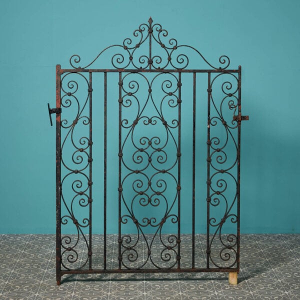 Large Original Victorian Wrought Iron Garden Gate