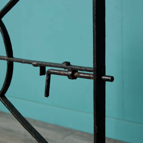 Antique Regency Style Wrought Iron Side Gate